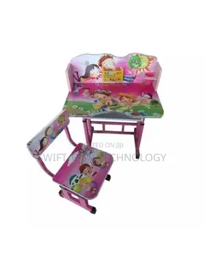Study Table for Kids_ Pink