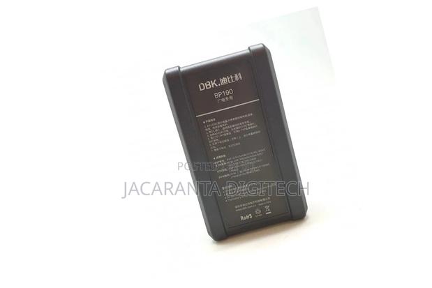 DBK Bp-190 Vlock Battery With Dtap Charger