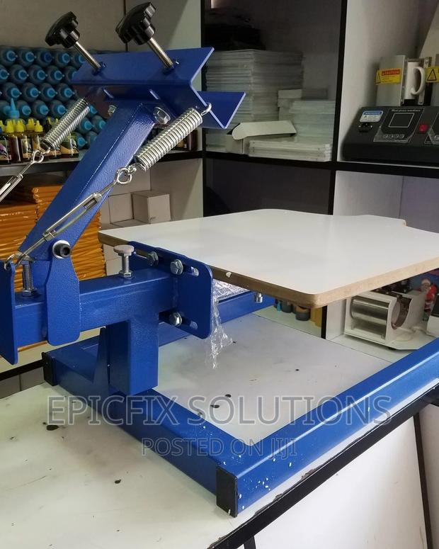 S 1 Color 1 Station Screen Printer - main view