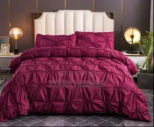 Pinch Pleat Duvet Cover Set