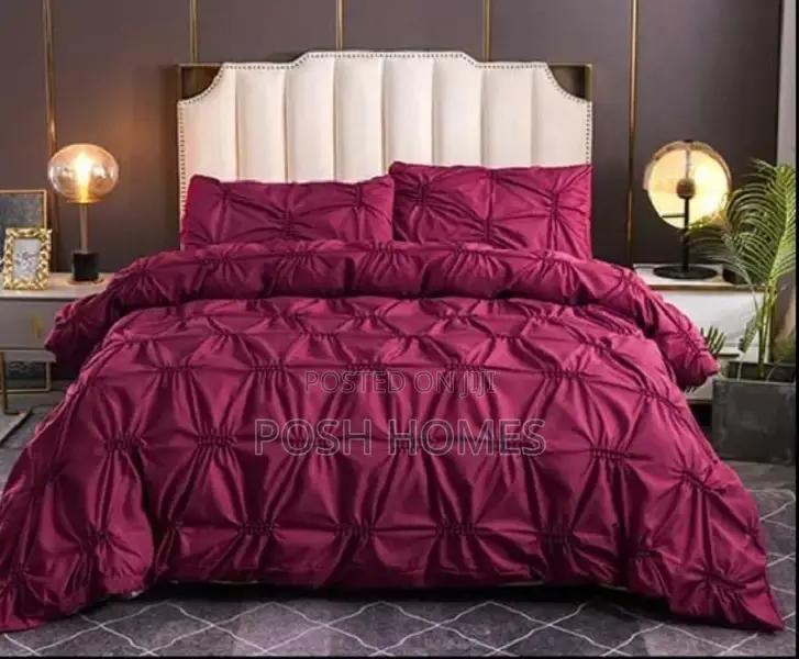 Pinch Pleat Duvet Cover Set