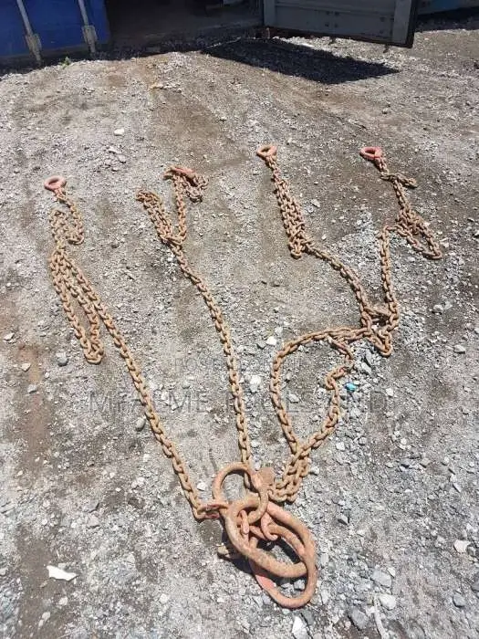Lifting Chain Container 4-6 Ton 4 Legs Strong Has a Shortener Ex-Uk