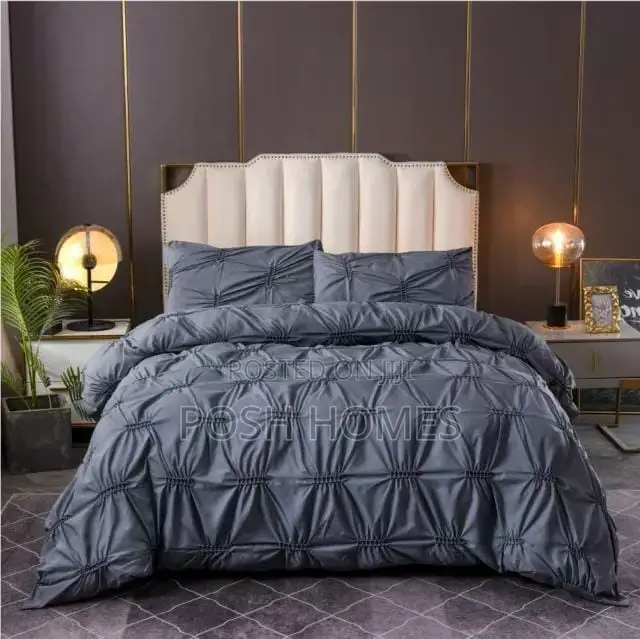 Double Pinch Pleat Duvet Cover Set