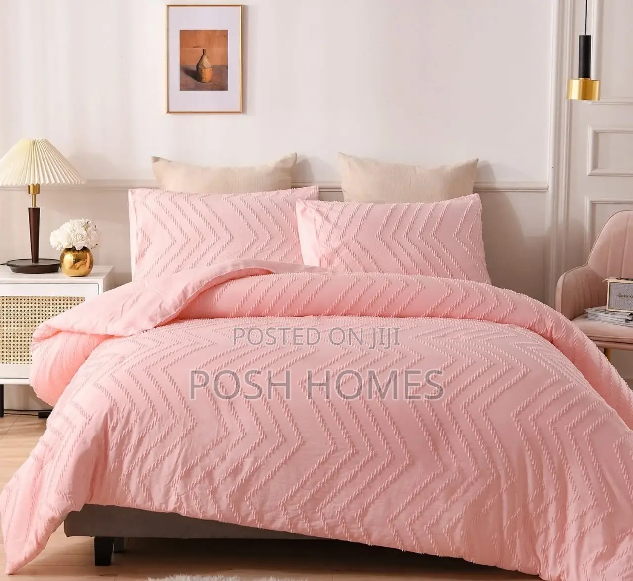 Tufted Wave Duvet Cover Set