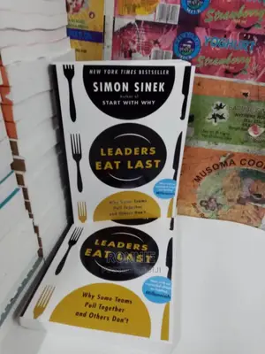 Leaders Eat Last Book by Simon Sinek