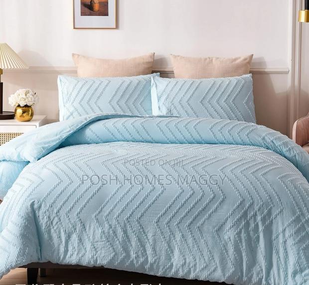 Tufted Wave Duvet Cover Set - main view