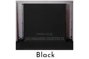 Black Seamless Paper 3 by 11 Meters