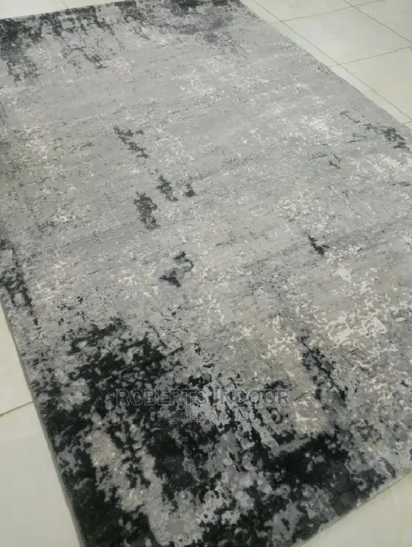 Grey and Black Turkish Persian Carpet