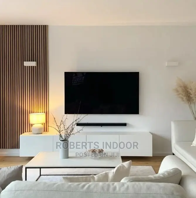 Mahogany Wpc Fluted Panels