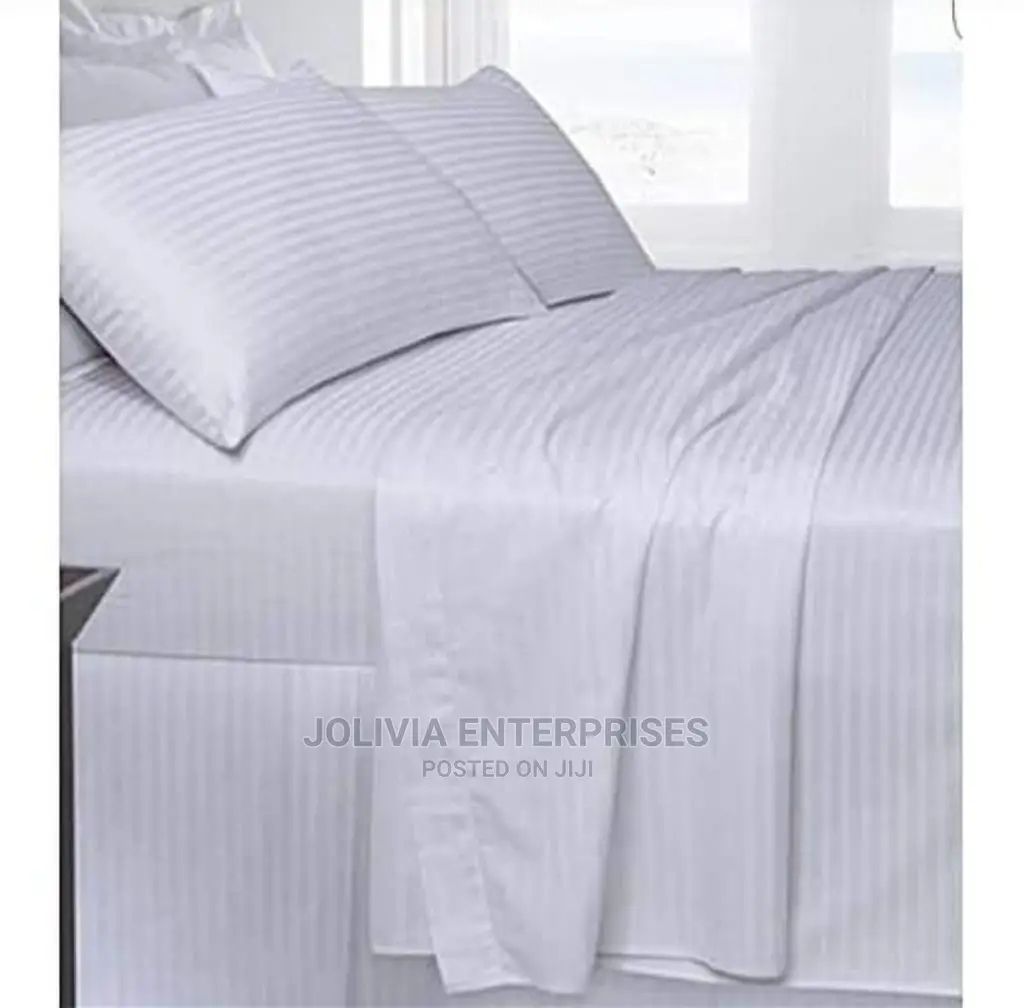 Hotel White Bedsheets Set