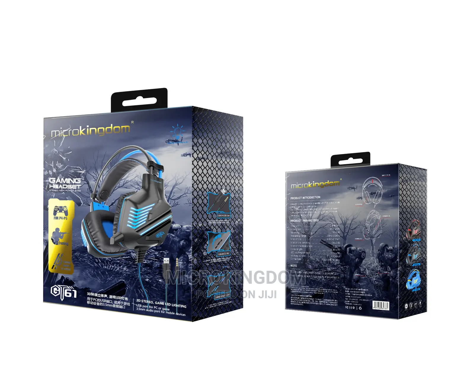 Microkingdom Gt61 Headphone With USB Mic