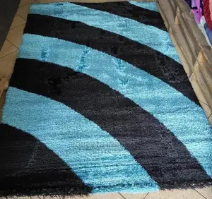 Blue and Black Turkish Soft 6*9 Carpet