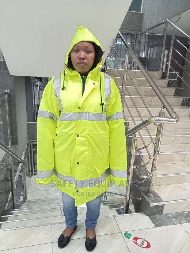 Heavy Reflective Jacket (Luminous Green)