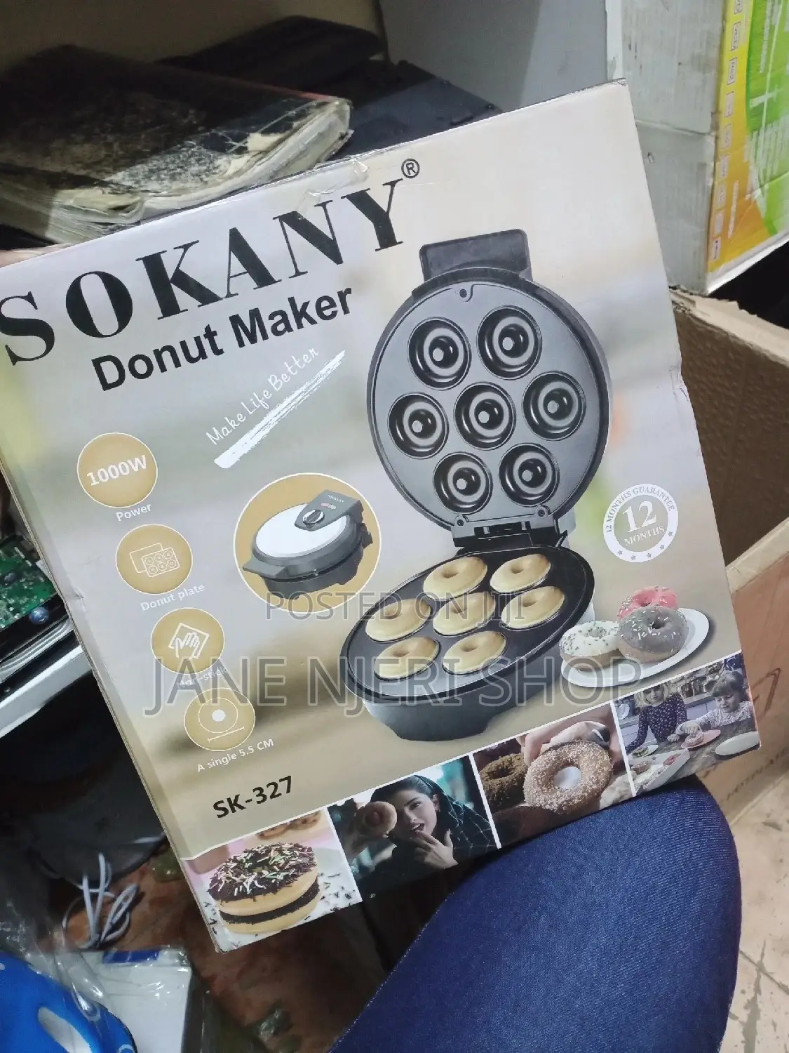 Seven Pot Donut Maker