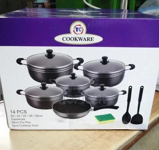 14 Pieces TC Cookware Set - main view