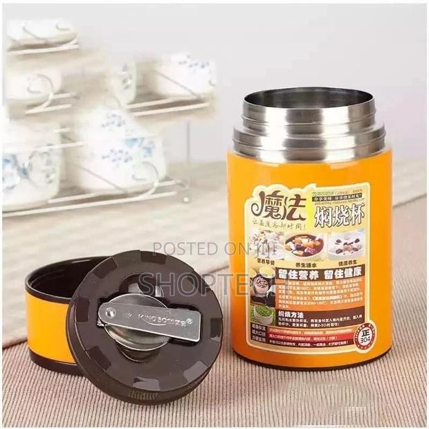 BNS Foos Flask With Foldable Spoon - main view