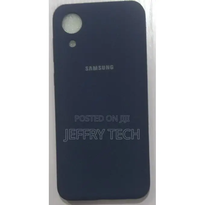 Samsung Galaxy A03 Core Silicone Back Case Blue