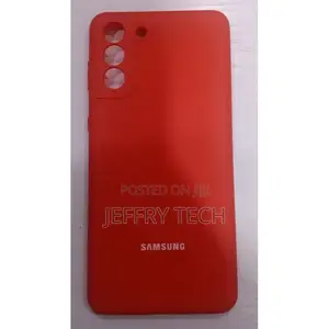 Samsung Galaxy S21+/S30+ Silicone Back Case Red