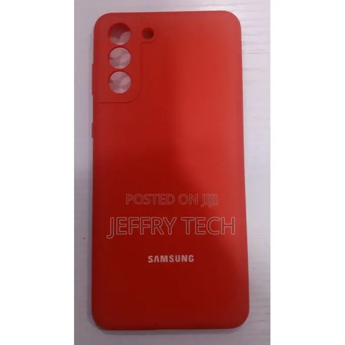 Samsung Galaxy S21+/S30+ Silicone Back Case Red