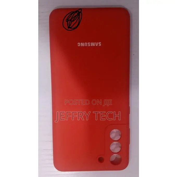 Samsung Galaxy S21+/S30+ Silicone Back Case Red