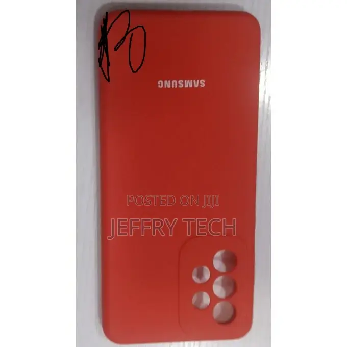 Samsung Galaxy A33 5G Silicone Back Case Red