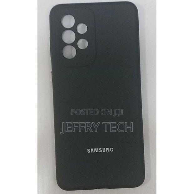Samsung Galaxy A33 5G Silicone Back Case Black