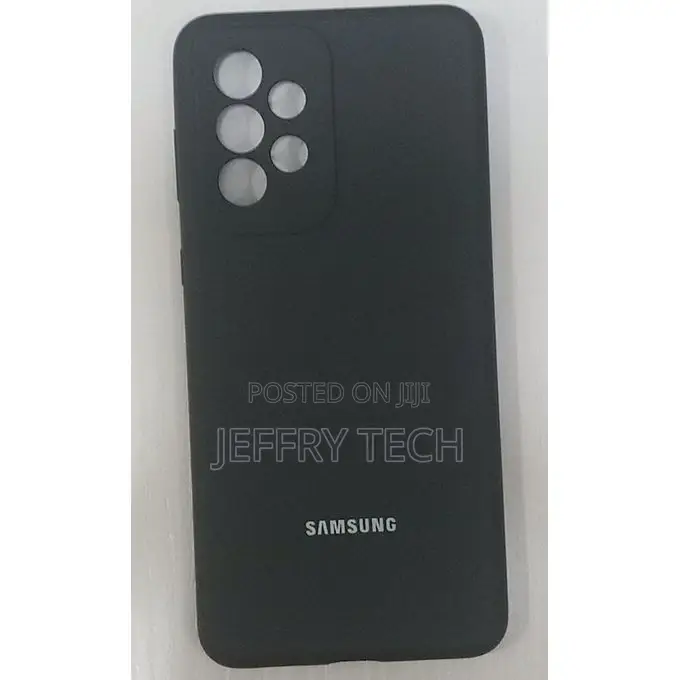 Samsung Galaxy A33 5G Silicone Back Case Black