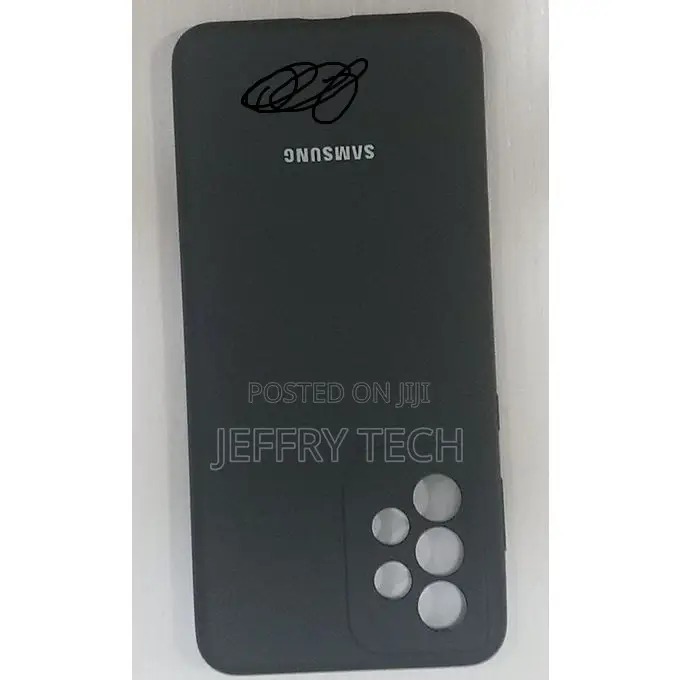 Samsung Galaxy A33 5G Silicone Back Case Black
