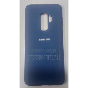 Samsung Galaxy S9 Plus Silicone Back Case Blue - main view
