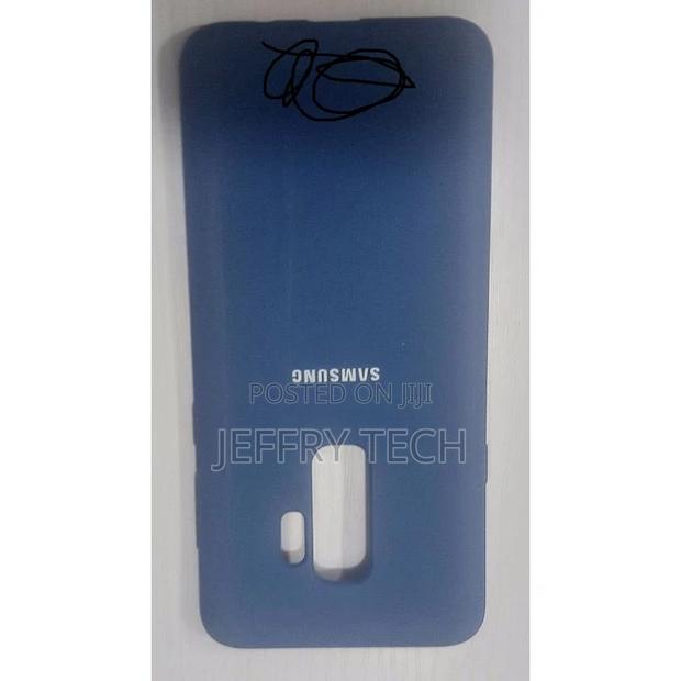 Samsung Galaxy S9 Plus Silicone Back Case Blue - thumbnail 2