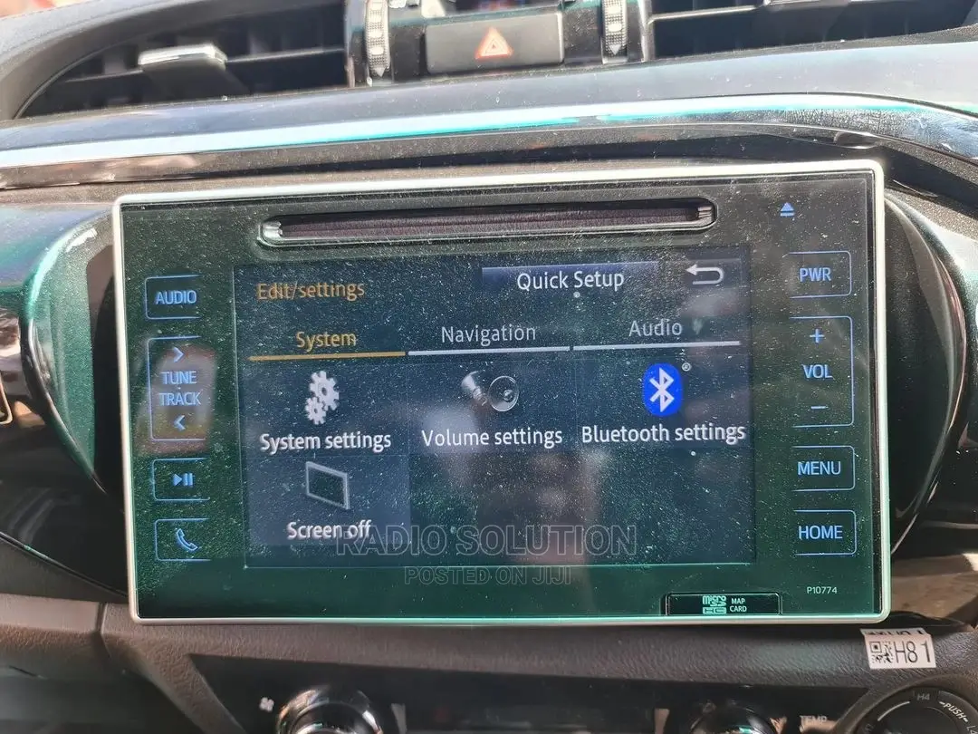 Toyota Hilux Revo P10774 SD Card Change Language to English