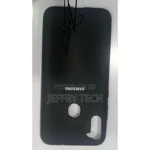 Samsung Galaxy M11/A11 (OUBAN)Silicone Back Case - Black