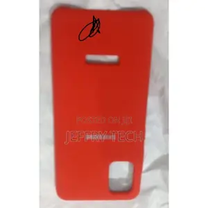 Samsung Galaxy A31 Silicone Back Case Red