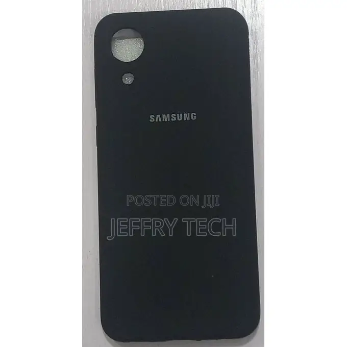 Samsung Galaxy A03 Core Silicone Back Case Black