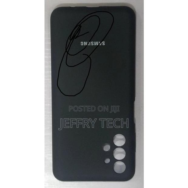 Samsung Galaxy A13 Silicone Back Case Black - thumbnail 2