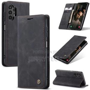 Galaxy A13 4G Case, Retro PU Leather Wallet Case Card Slots - thumbnail 2