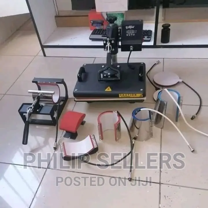 8 In1 T-Shirt Digital Heat Press Machine Transfer