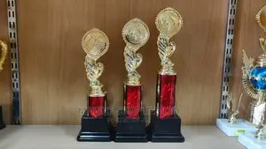 School Mathematis Competition Trophy Set of 3
