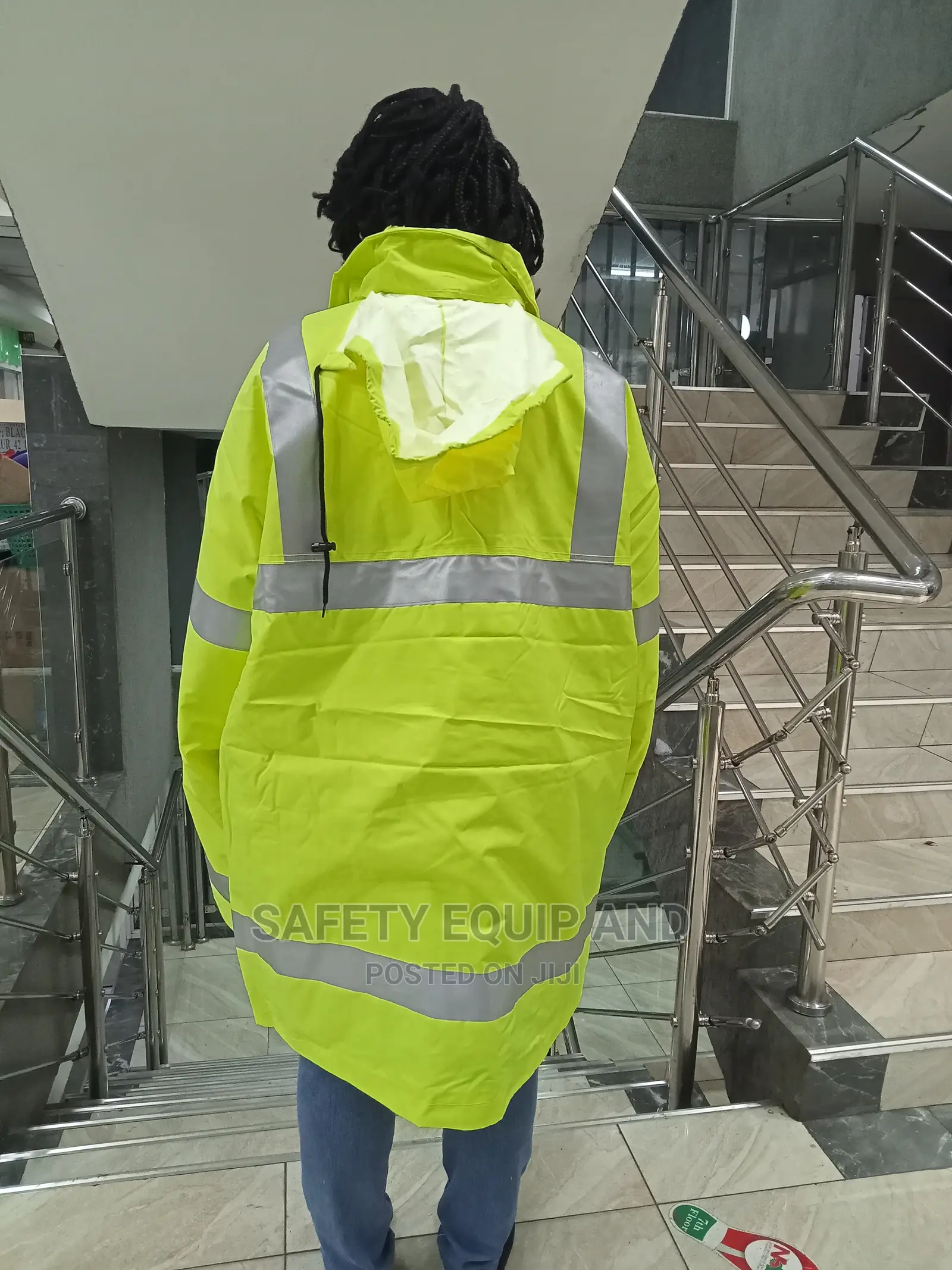 Lime Green/Luminous Green Reflective Jacket