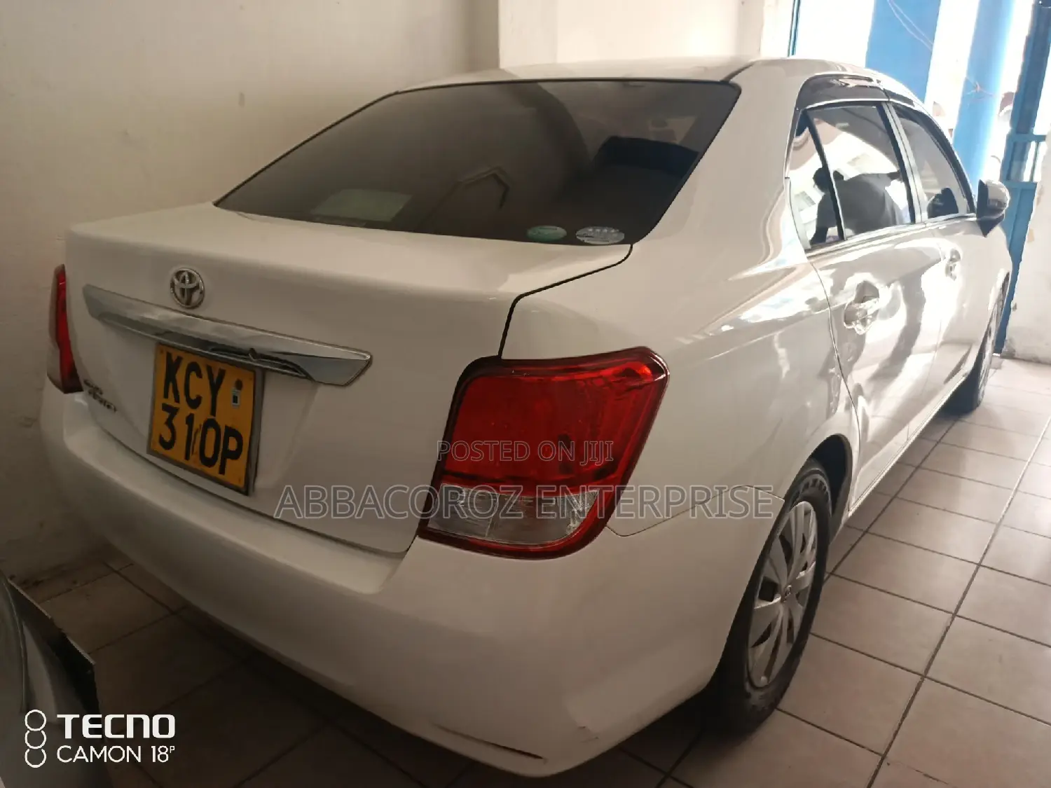 Toyota Axio 1.5 X 2WD 2012 White