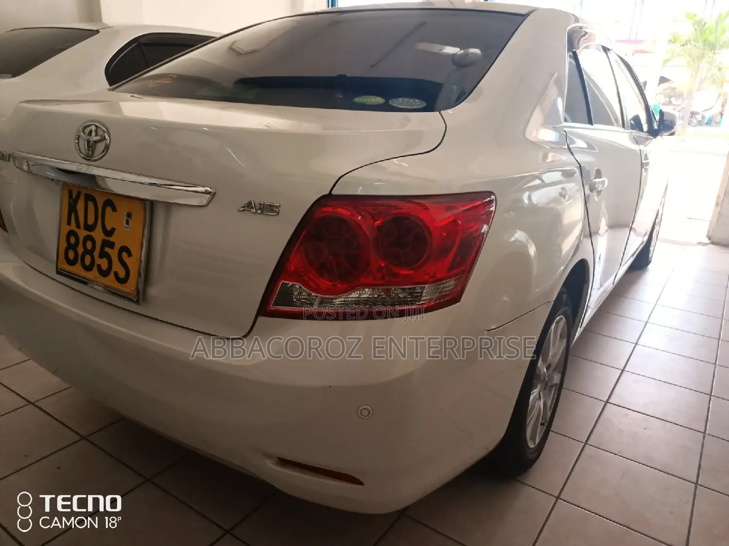Toyota Allion 2014 White