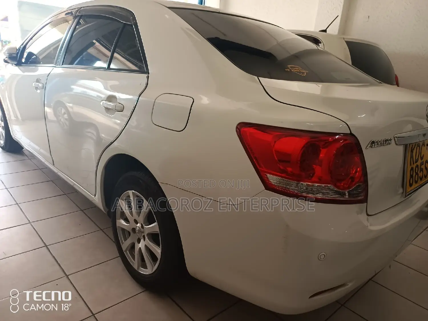 Toyota Allion 2014 White