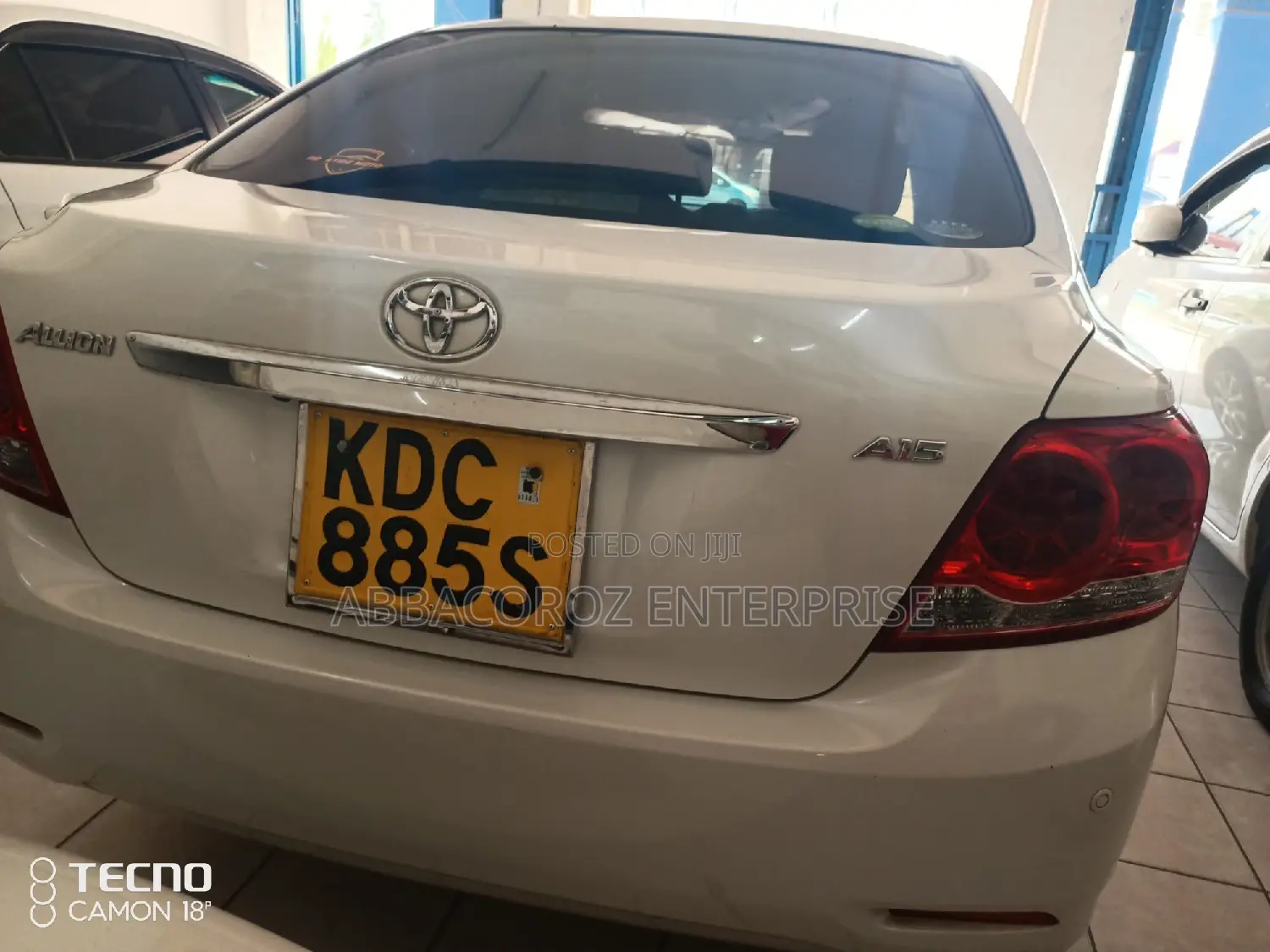Toyota Allion 2014 White