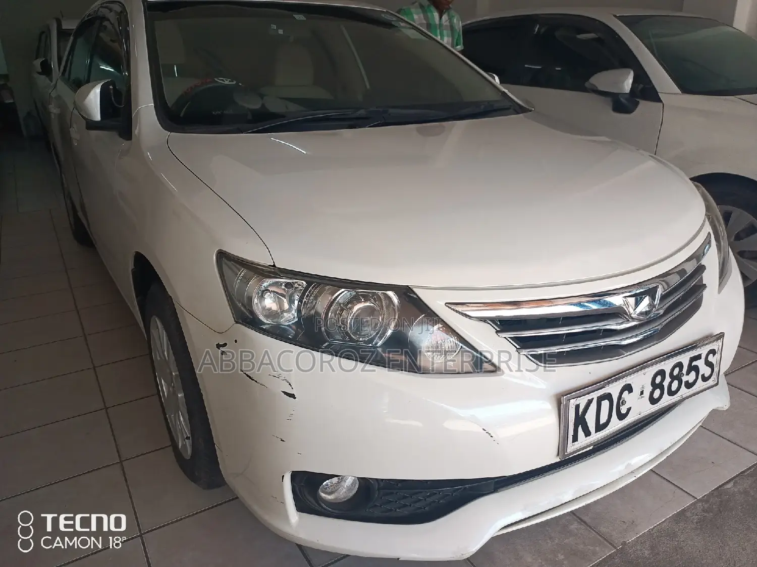 Toyota Allion 2014 White