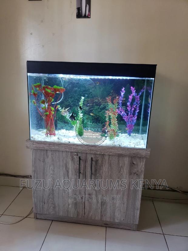 Aquarium Full Set Up and Stand - thumbnail 3