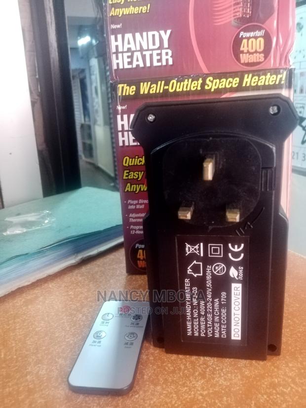 Electric Hand Heater/Wall Plug Wthintelligent Temp Control - thumbnail 3