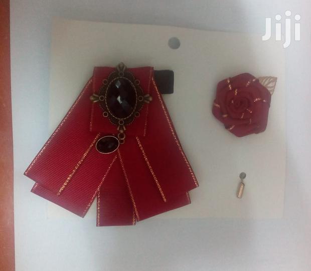 Maroon French Bowtie - main view