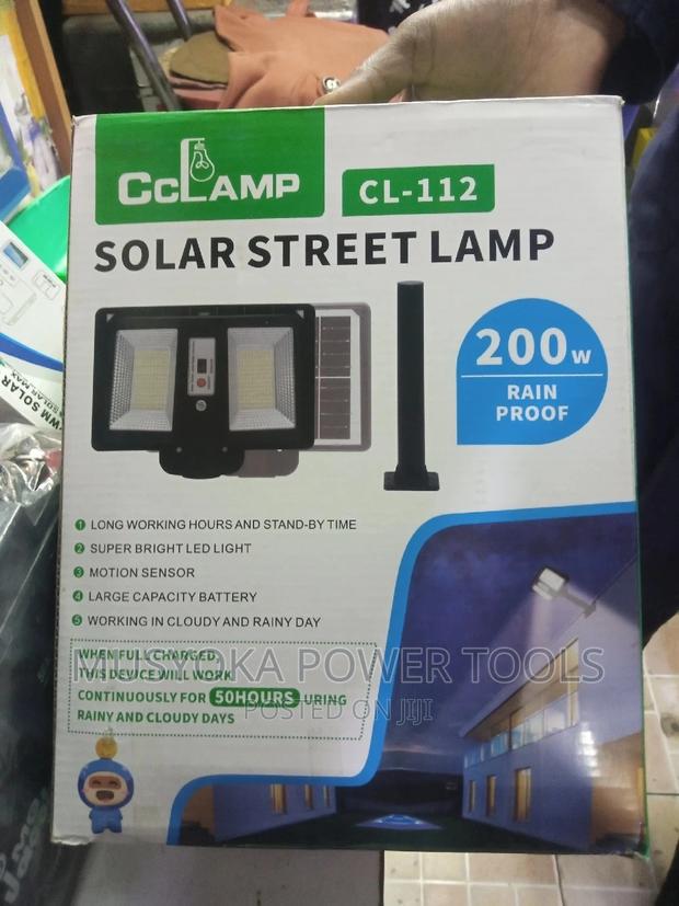 200watts Double Sided Security Solar Light - thumbnail 4