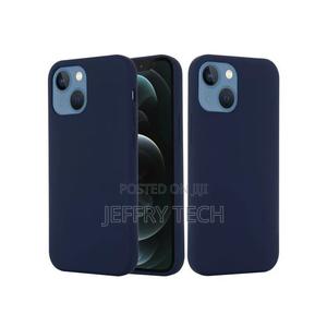 iPhone 13 Mini Shockproof Silicone Magsafe Case(Navy Blue) - thumbnail 2