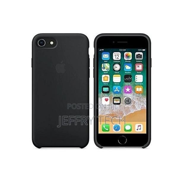 iPhone 7 Silicone Back Case - Black - thumbnail 2